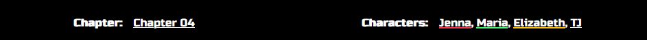 Screenshot of Arcana Watch's character tags, which are color-coded